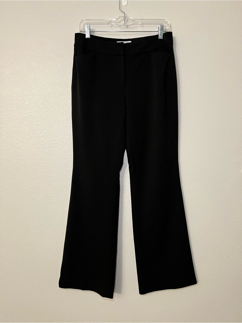 White House Black Market Black Bootcut Dress Pants NWOT Womens Size 6R